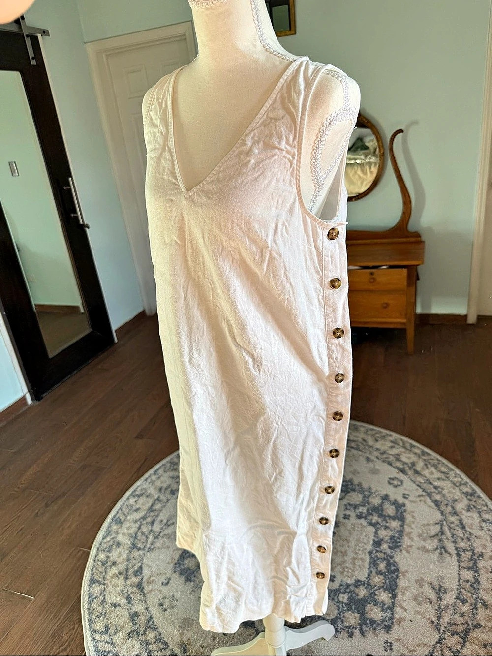 Madewell White Mini Dress Size Small